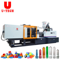 Full automatic preform PP bottle disposable packing box spoon plastic cap injection moulding machine